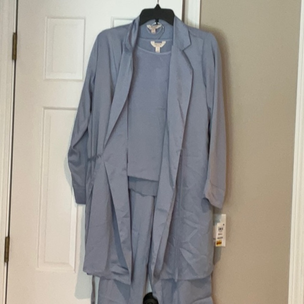 State Of Day Blue Pajama Set